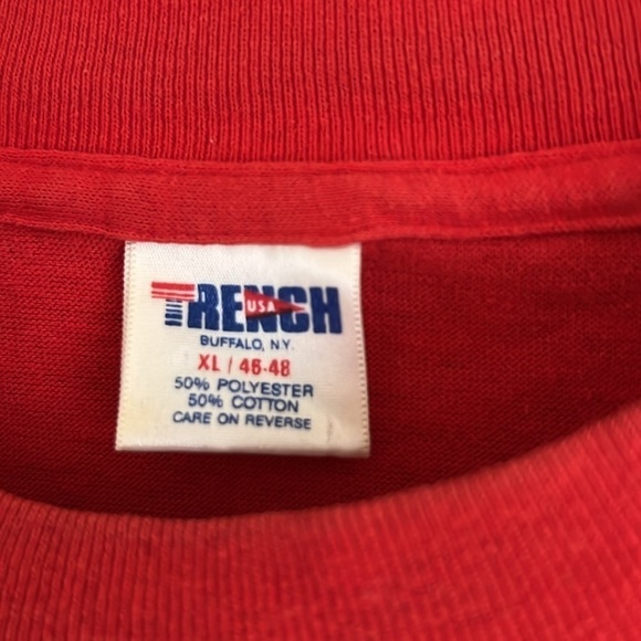 Vintage Chicago Bulls NBA ‘91 Division Champs Tee Shirt In Red - Size XL - Picture 6 of 13